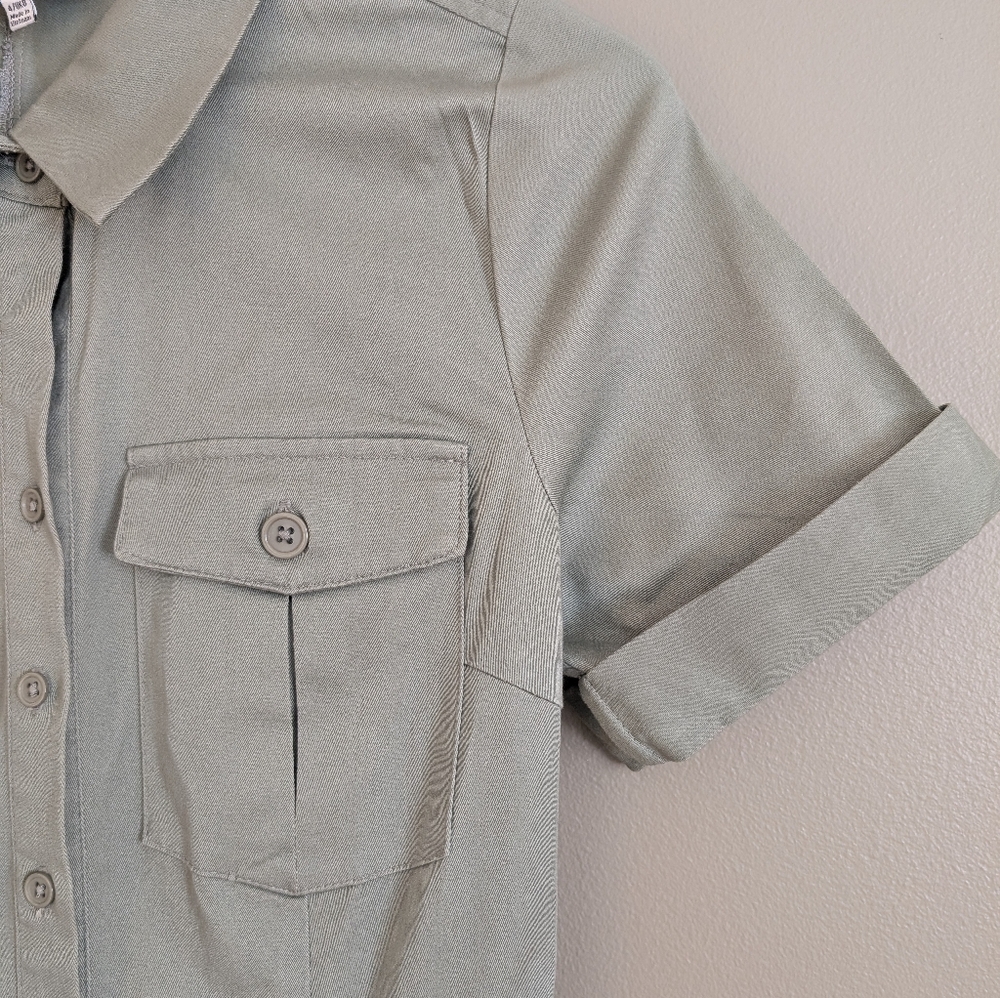 Anthropologie Utility Jumpsuit Size 4 - Picture 5 of 7